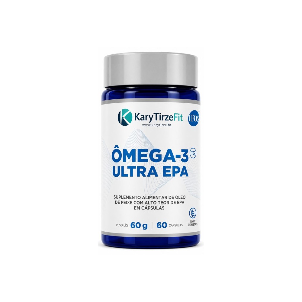 Omega 3 Tripla Fonte Reduzir Triglicerídeos 60 Capsulas 1000 EPA 200 DHA
