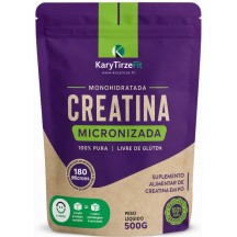 Creatina Premium Pura Micronizada Aumento e Ganho de Força 500g com Laudo