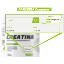 Creatina Premium Pura Monohidratada Aumento e Ganho de Força 300g Creapure Nutrends