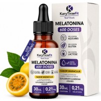 Melatonina em Gotas Sabor Maracuja Zero Açucar 600 doses