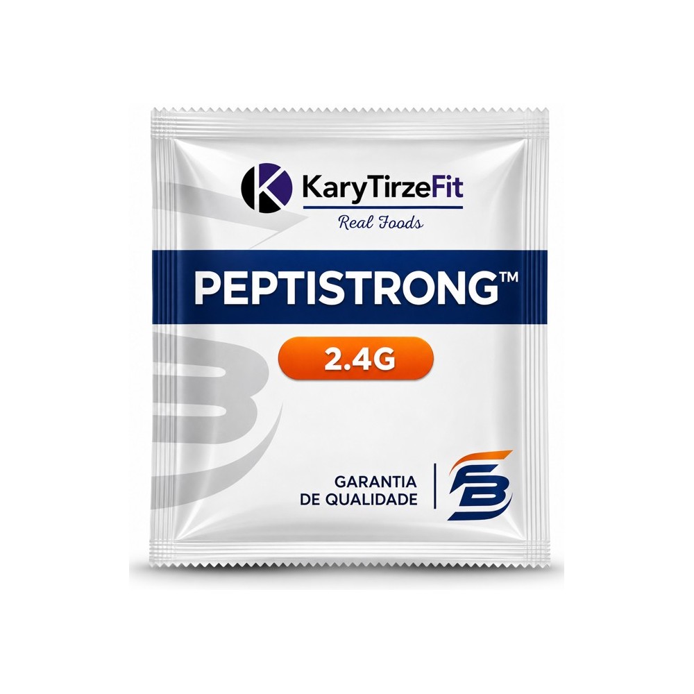 Peptistrong Peptideo Puro Liofilizado Bioativo Massa Muscular e Emagrecimento em Saches