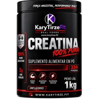 Creatina Premium Pura Monohidratada Aumento e Ganho de Força 1kg Dark BlaCK