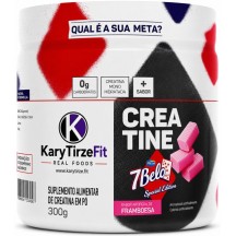 Creatina Premium Pura Monohidratada com Sabor Aumento e Ganho de Força 300g