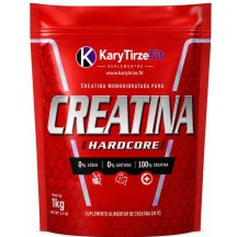 Creatina Premium Pura Monohidratada Aumento e Ganho de Força 1kg Dark Red
