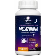 Melatonina Sublingal Sabor Maracuja Zero Açucar 300 Capsulas