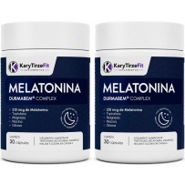 Blend Enriquecido Melatonina Dual Combo 210mcg 30 Capsulas com Triptofano