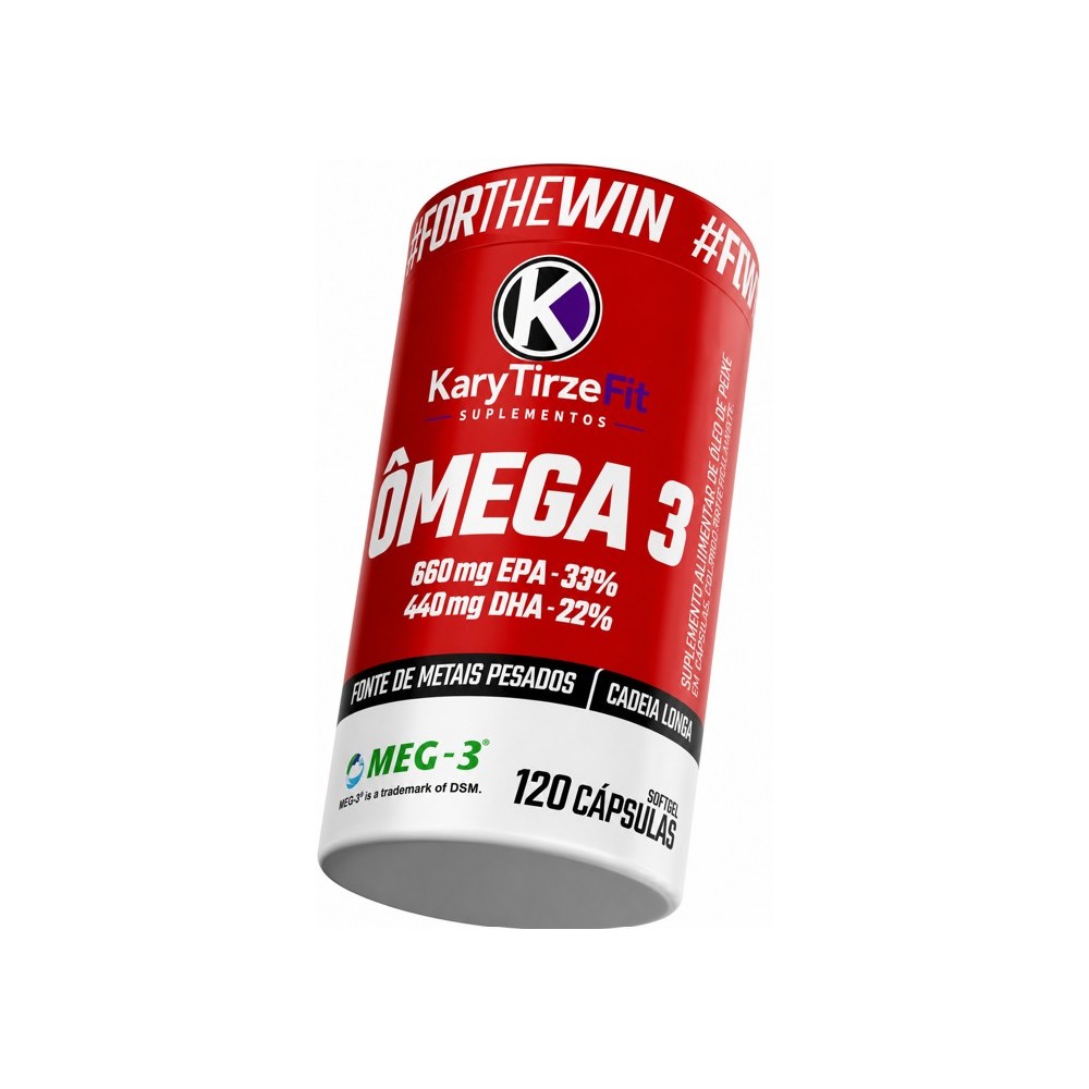 Omega 3 Tripla Fonte Reduzir Triglicerídeos 660mg EPA e 440mg DHA 120 Capsulas
