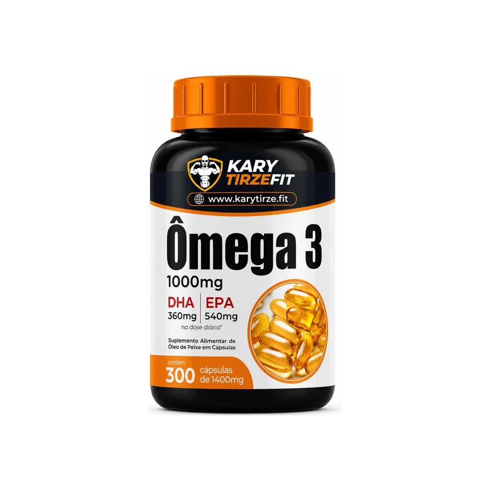 Omega 3 Tripla Fonte Reduzir Triglicerídeos 540 EPA 360 DHA 300Capsulas