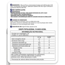 Omega 3 Tripla Fonte Reduzir Triglicerídeos 540mg DHA 360mg 90 Capsulas - 2 UND Ecomev