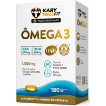 Omega 3 Tripla Fonte Reduzir Triglicerídeos 540 EPA 360 DHA 180 Capsulas Gel