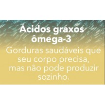 Omega 3 Tripla Fonte Reduzir Triglicerídeos 20mg EPA 13mg DHA 120 Capsulas