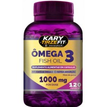 Omega 3 Tripla Fonte Reduzir Triglicerídeos 180 EPA 120mg DHA 120 Capsulas