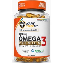 Omega 3 Tripla Fonte Reduzir Triglicerídeos EPA 540mg DHA360mg 120 Capsulas