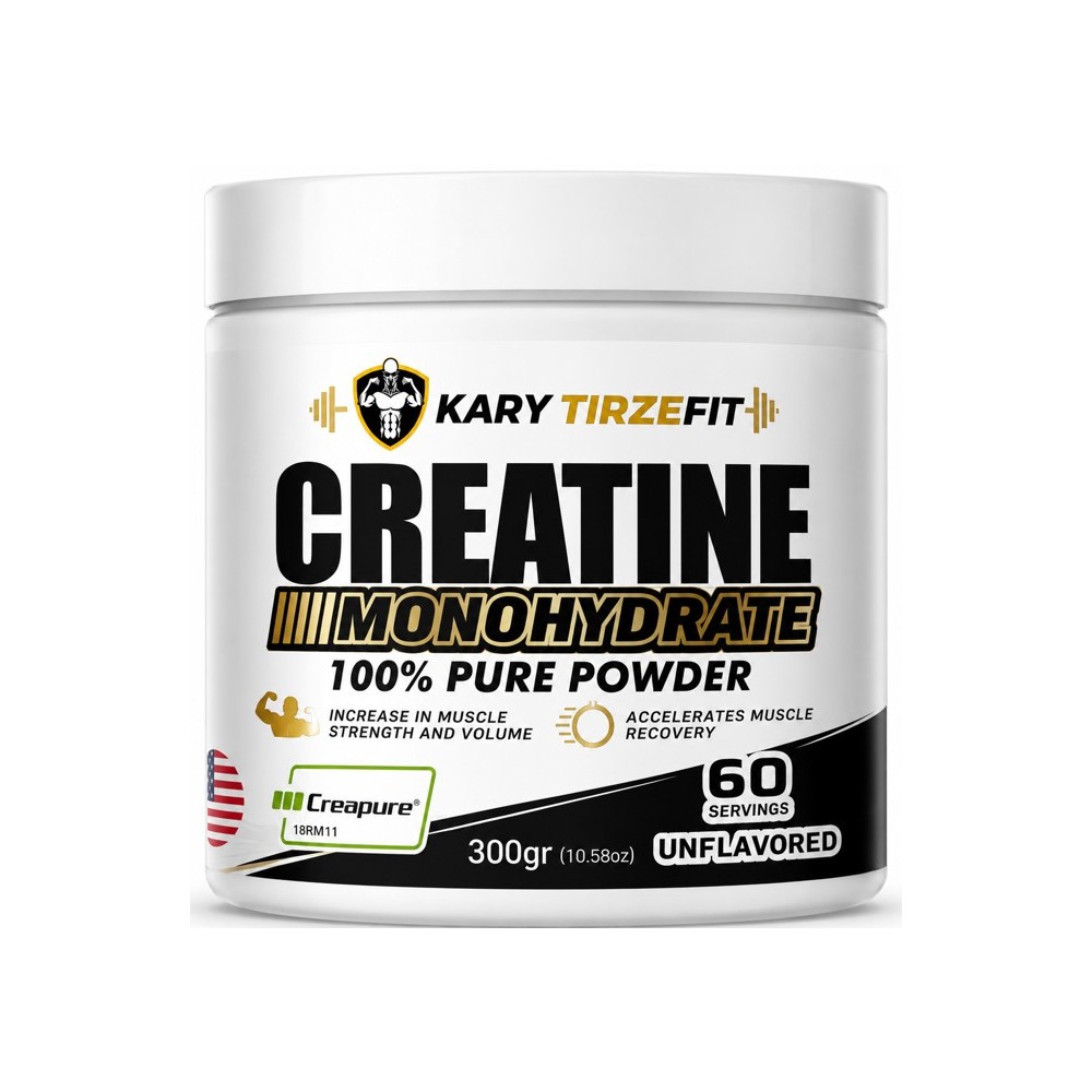 Creatina Premium Pura Monohidratada Aumento e Ganho de Força 100 doses 300g