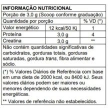 Creatina Premium Pura Monohidratada Aumento e Ganho de Força 100 doses 300g