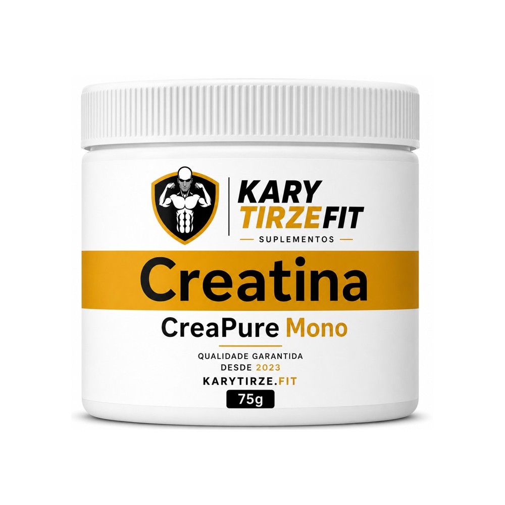 Creapure Creatina Premium Pura Monohidratada Aumento e Ganho de Força 75g