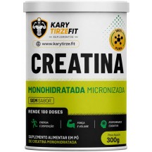 Creatina Premium Pura Micronizada Aumento e Ganho de Força 100 doses 300g