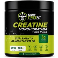 Creatina Premium Pura Monohidratada Aumento e Ganho de Força 100 doses 300g