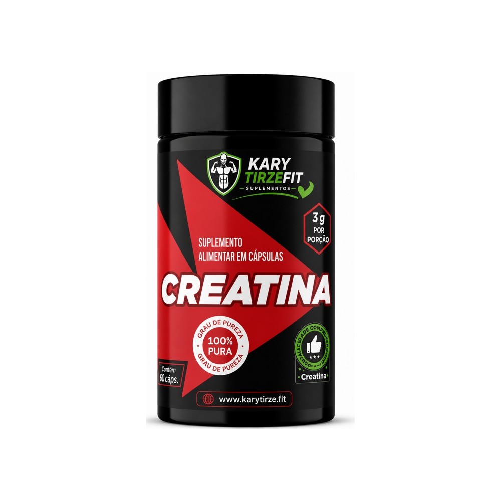Creatina Premium Monohidratada Aumento e Ganho de Força 150 Caps