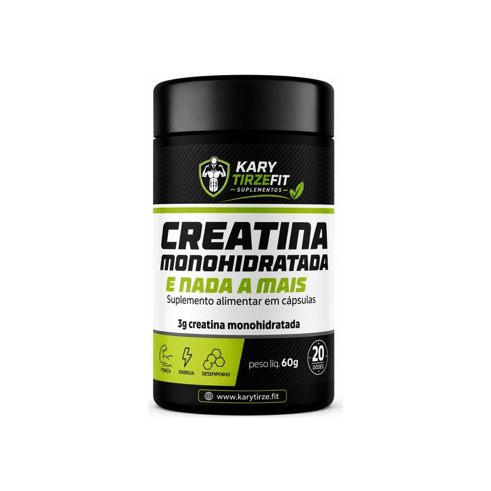 Creatina Premium Monohidratada Aumento e Ganho de Força Pocket 20 Doses