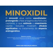 Minoxidil Tonico de Crescimento Capilar Barba Queda Cabelo Kirkland 360g