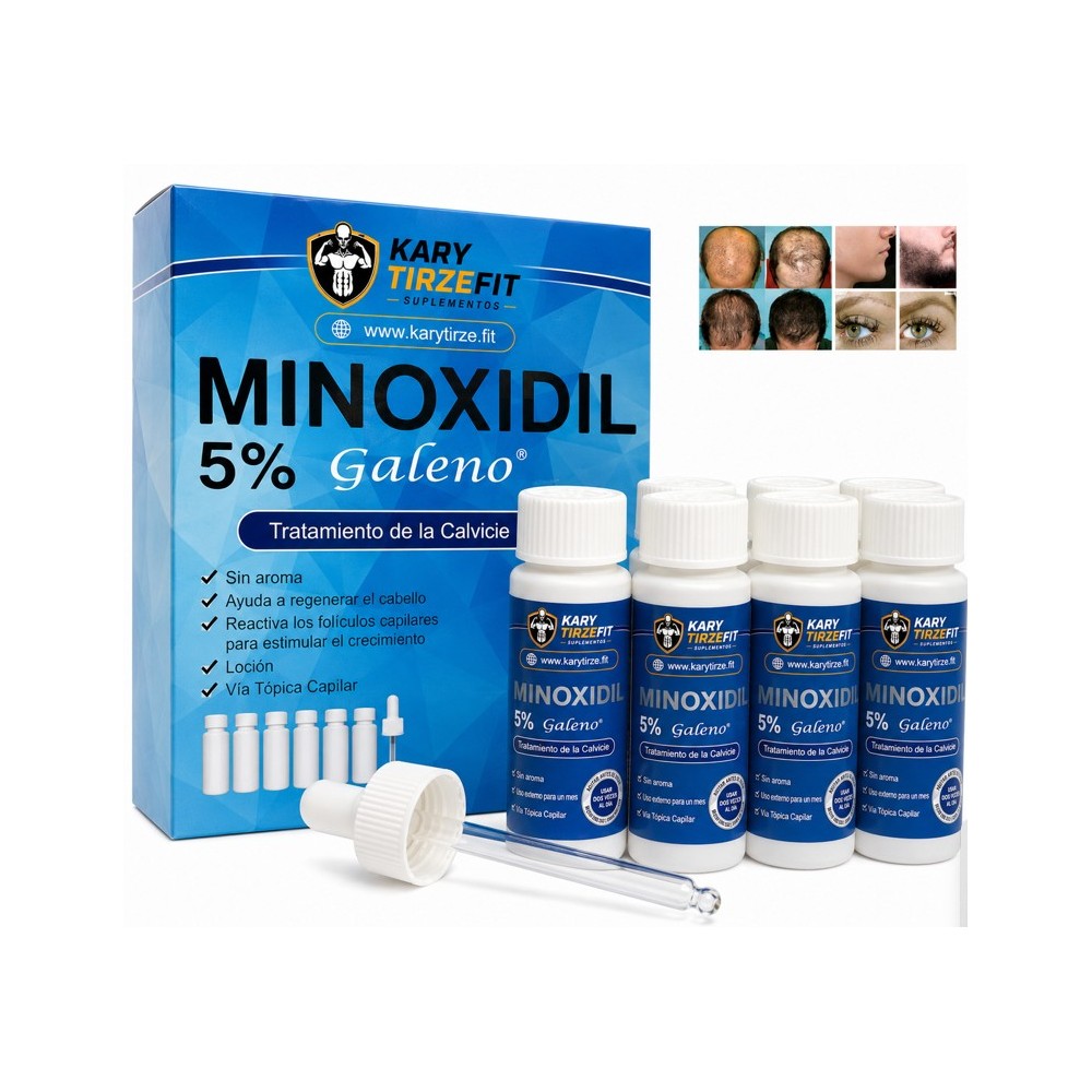 Minoxidil Tonico de Crescimento Capilar Barba Queda Cabelo 360ml Galeno
