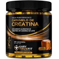 Creatina Premium Pura Monohidratada Aumento e Ganho de Força em Balas de Caramelo
