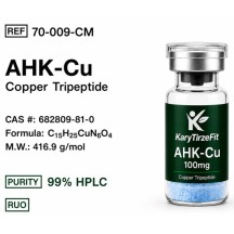 Peptideo AHK-CU 100mg Crescimento Capilar e Queda de Cabelo Zeptra