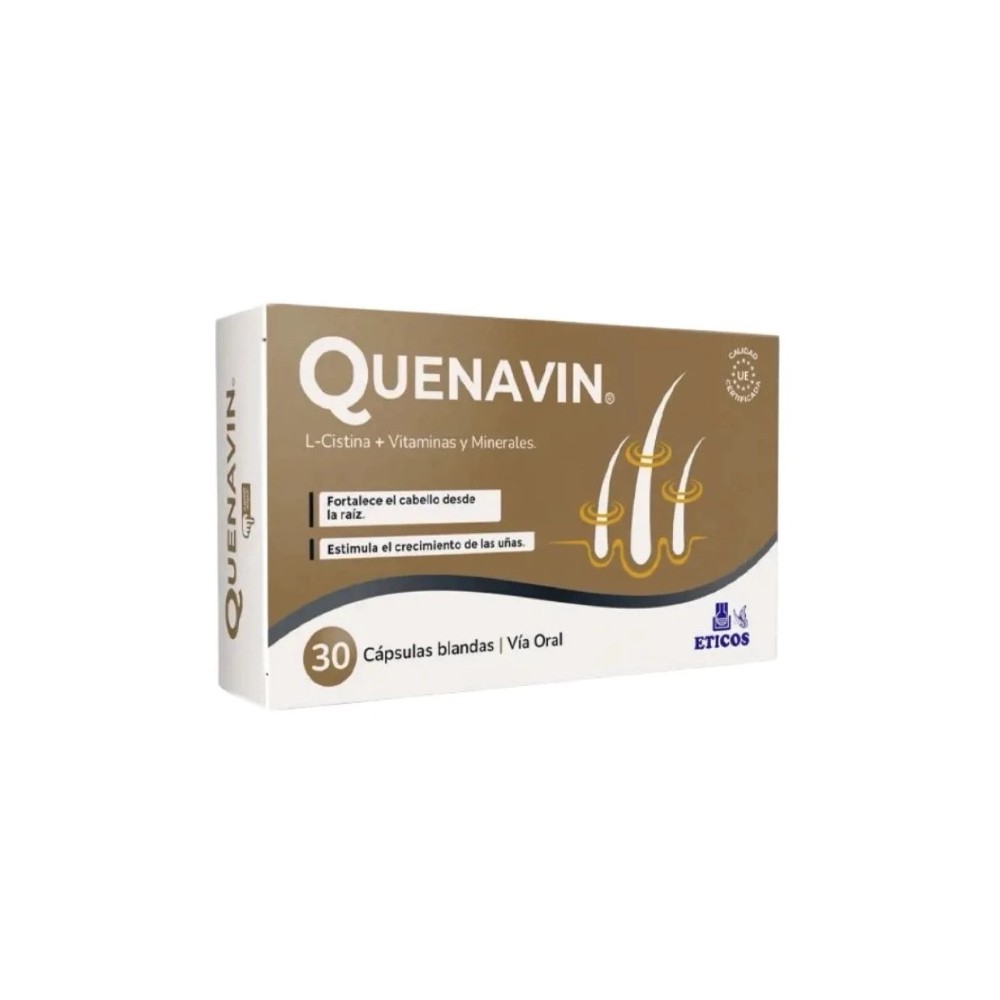 Kenavin Eticos Queda de Cabelo e Fortalecimento Capilar 30 Caps