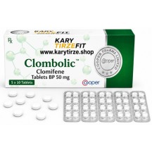 Testosterone Citrato de Clomifeno 50mg Libido Masculina 50 Capsulas Clombolic Clomid