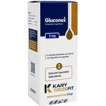 Gluconex Tirzepatida Solucao Injetavel (Importada) GLP2 Peptide Lasca Seringa