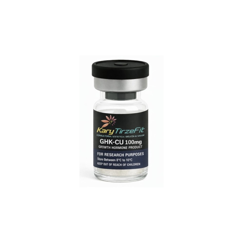 GHK-CU 100mg Peptídeo para Tratamento da Pele Elasticidade Colageno Rejuvenescimento