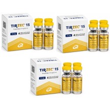 Combo 3x Tirzec Tirzepatida Quinfa 15mg Solucao Injetavel (Importada) GLP2 Ampola Gold