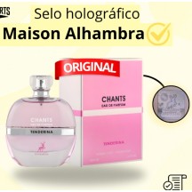 Perfume Colonia Arabe Original Chants Eau Parfum 100ml Chants Tenderina Maison Alhambra