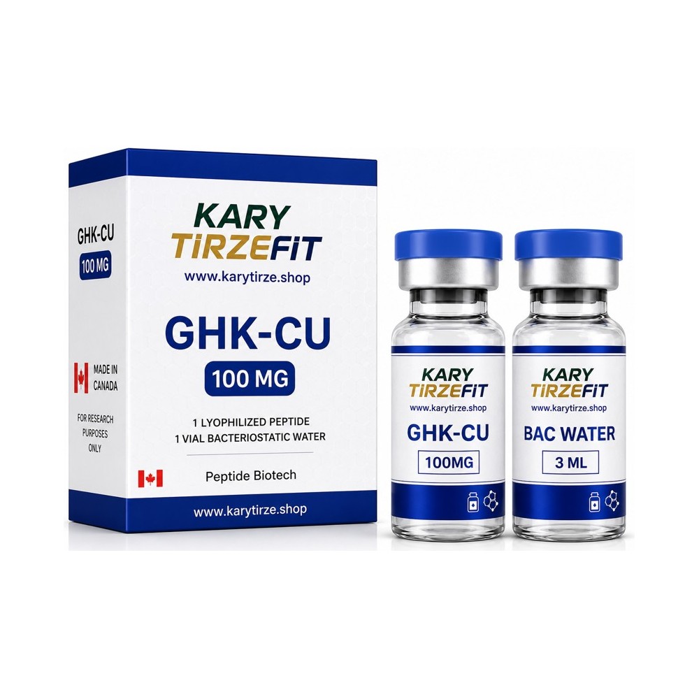 GHK-CU 100mg Peptídeo para Tratamento da Pele Elasticidade Colageno Rejuvenescimento BioGenesis