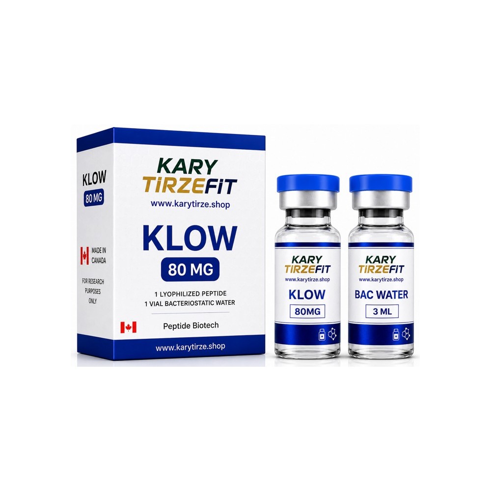 Peptideo KLOW Blend Metabolismo e Energia Rejuvenescimento e Reparação 80mg BioGen