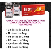 T.G Tirzepatida Indufar 15mg Solucao Injetavel (Importada)