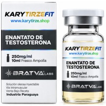 Enantato de Testosterona (Testosterone Enanthate) 250mg 10ml Bratva