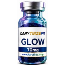 Glow GHK-CU 10/10/50MG com BPC-157, 5mg TB-500 Vial 70mg GPLab