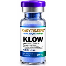 Peptideo KLOW 80mg Blend Metabolismo e Energia Cooper Rejuvenescimento e Reparação GHP