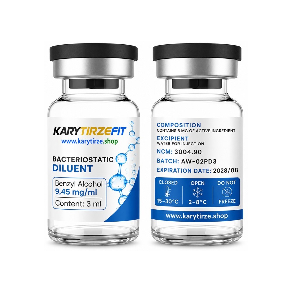 Agua Bacteriostatica para Diluição de Peptideos SwissPep