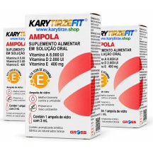 Blend Polivitamico 3x1 em Ampola Antioxidante e Imunidade - 3ml Adeforte Gloss
