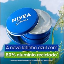 Combo 3x Creme Hidratante Nivea 145g com Glicerina e Eucerit