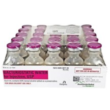 Combo 25x Agua Bacteriostatica Hospira PFizer Diluente para Diluição de Peptideos 30ml