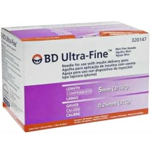 Caixa de Agulha Descartavel UltraFinal 31G para Canetas Aplicadora e Insulina