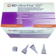 Caixa de Agulha Descartavel UltraFinal 31G para Canetas Aplicadora e Insulina