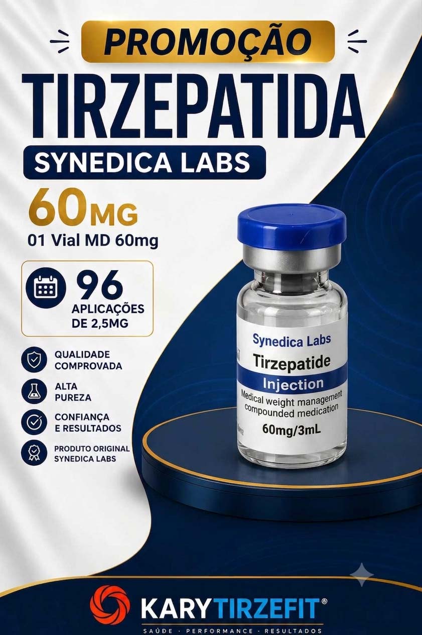 Tirzepatide (Tirzepatida Analogo Mounjaro) 60mg/3ml Ampola MD Synedica